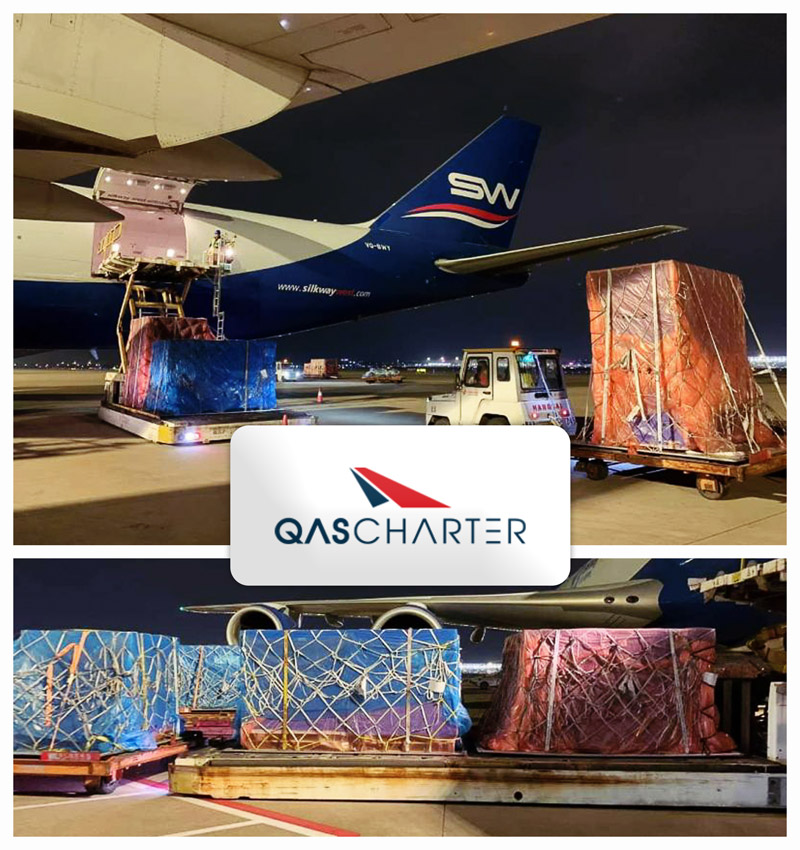 QAS Charter ensures On-Time, Time-critical Deliveries in Partnership with Silk Way Airlines